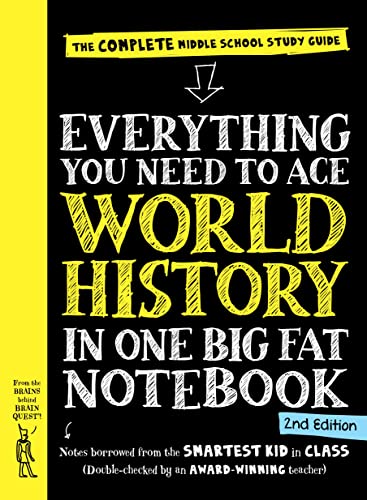Everything You Need to Ace World History in One Big Fat Notebook, 2nd Edition: The Complete Middle School Study Guide (Big Fat Notebooks) von Workman Publishing